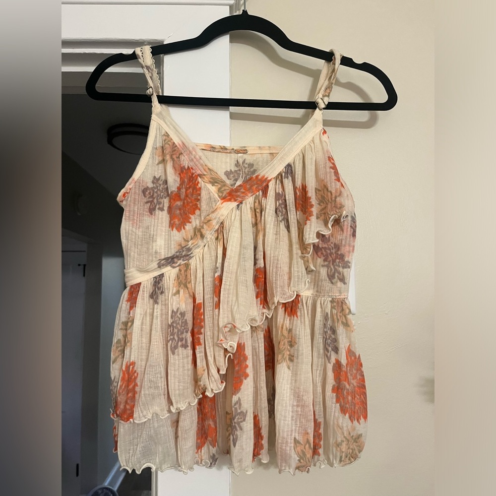 Free people floral tank